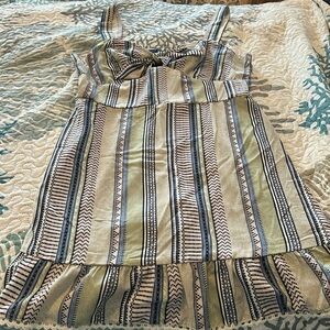 Speechless Striped Patterned Sleeveless Dress
